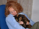 Sue with Tiger