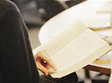 Image of someone reading