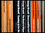 Row of books