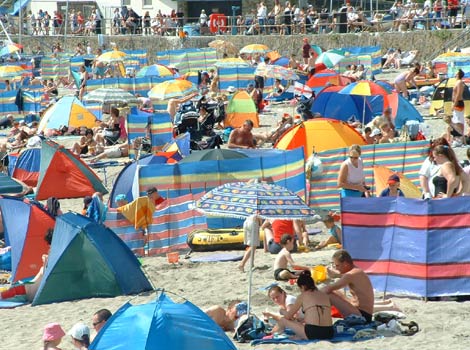 Looe beach