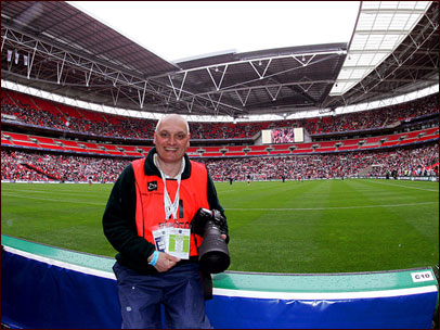 Stefan Rapacz at Wembley