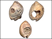 عکس زيورآلات  (Image: Marian Vanhaeren/Francesco d'Errico)