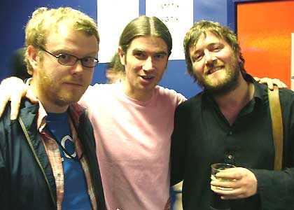 Huw and Rob and Guy from Elbow