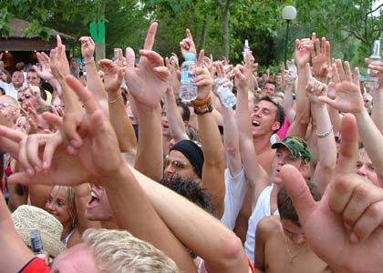 Radio 1's Secret Ibiza Party - DJ Pictures 

