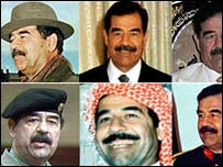Saddam Hussein encabeça a lista de procurados