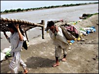 سیلاب سے نقلِ مکانی     