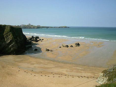 Lusty Glaze beach 