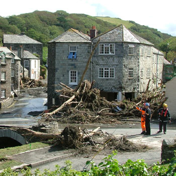 Boscastle Floods