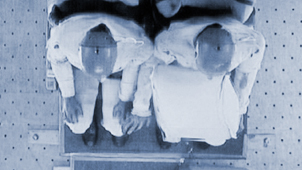 An aeroplane evacuation slide