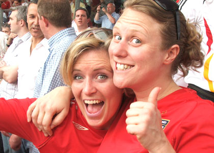 Day 8 - Team Moyles goes to the game