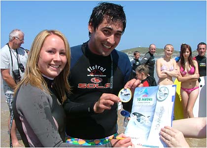 Colin's Swimming Badge
