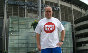Ian Cheeseman gearing up for Sport Relief
