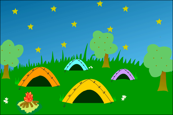 Click around the camp.