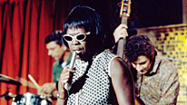 American jazz singer Sarah Vaughan at Ronnie Scott's