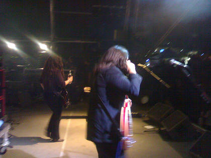 Romeo & Michelle onstage