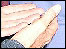 Hands praying