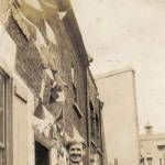 George Holland on VE Day in  Tottenham.