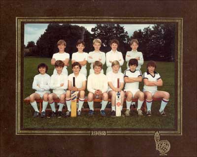 cricket Team 1982