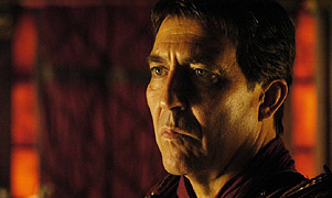 Ciaran Hinds as Julius Caesar in Rome