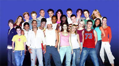 The 25 hopeful Fame Academy students