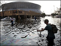 Estádio Superdome, em Nova Orleans