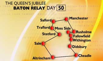 Day 50 route to Opening Ceremony