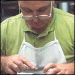 Wedgwood worker