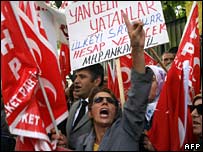 Protesto na Turquia