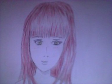 A manga girl