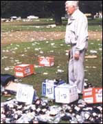 Image from the Keep Britain Tidy campaign