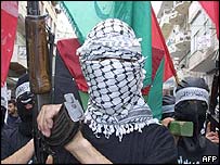 Militante das Brigadas dos Mártires de Al-Aqsa