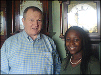 David Cox and Lesley Barnor