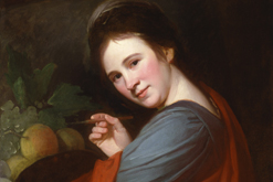 Mary Moser by George Romney c.1770-71 National Portrait Gallery, London