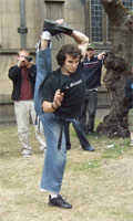 Standing splits