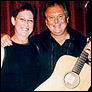 Jenny and Ray at a gig