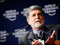 Celso Amorim em Davos