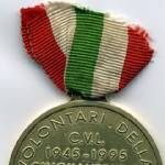 A commemorative medal presented to me in Mirano in 1996. The medal reads 'Fiftieth Anniversary of the Liberation of Venice'. A commemorative medal presented to me in Mirano in 1996. The medal reads 'Fiftieth Anniversary of the Liberation of Venice'.