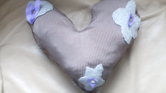 Heart pillow... Heart pillow...