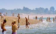 A European holiday resort