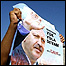 Cartaz de Erdogan, cujo partido saiu vitorioso nas eleições de domingo