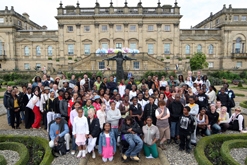 Carnival Messiah community cast, picture courtesy of Harewood House Trust.