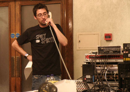 Colin phones producer Andy - 