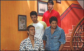 The crafty characters in Golmaal