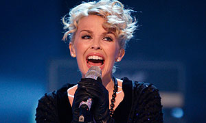 Kylie Minogue on Children in Need night (photo: Press Association)